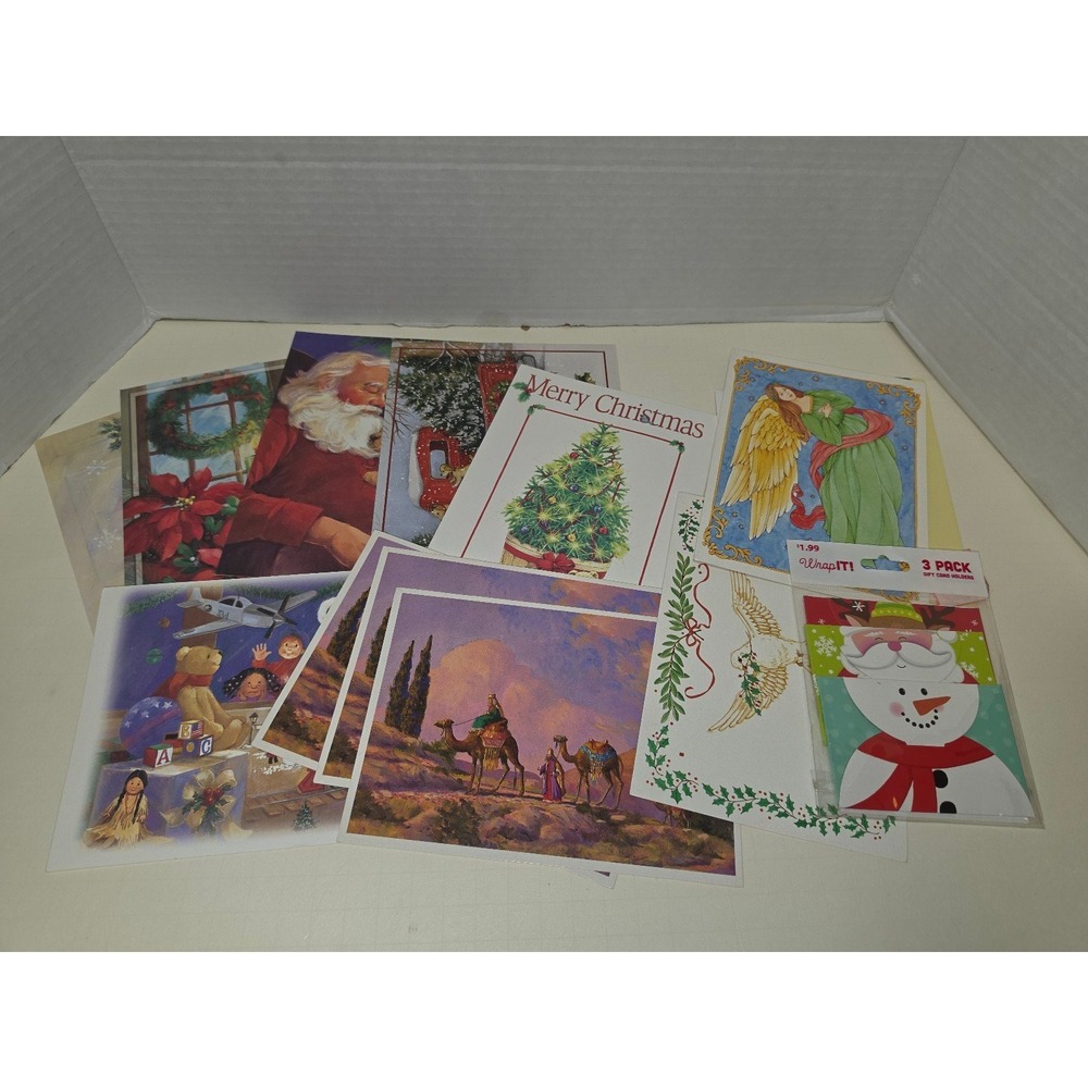 Greeting card and stationary Lot B cards, Christmas, Blank crafter